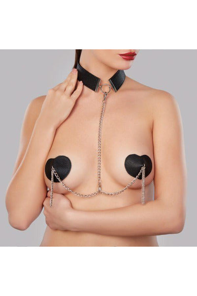 le burlesque collar & pasties - Be Lynley