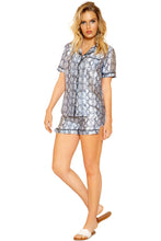 2pc Snakeskin Lounge Pajama Set